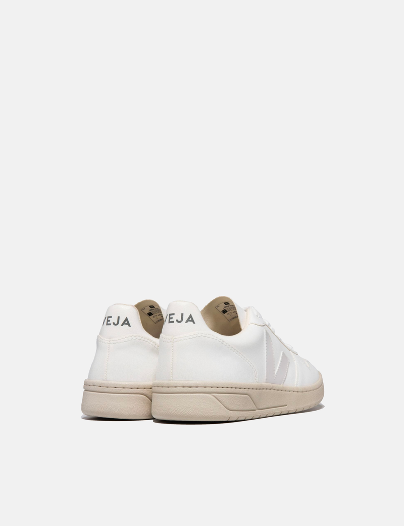 Veja V-10 CWL Trainers - Full White