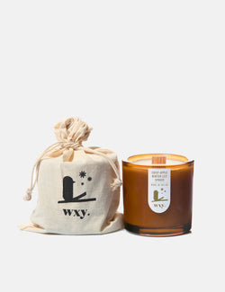 wxy. Amber Christmas Candle (12.5 oz) - Crisp Apple Winter Lily & Spruce