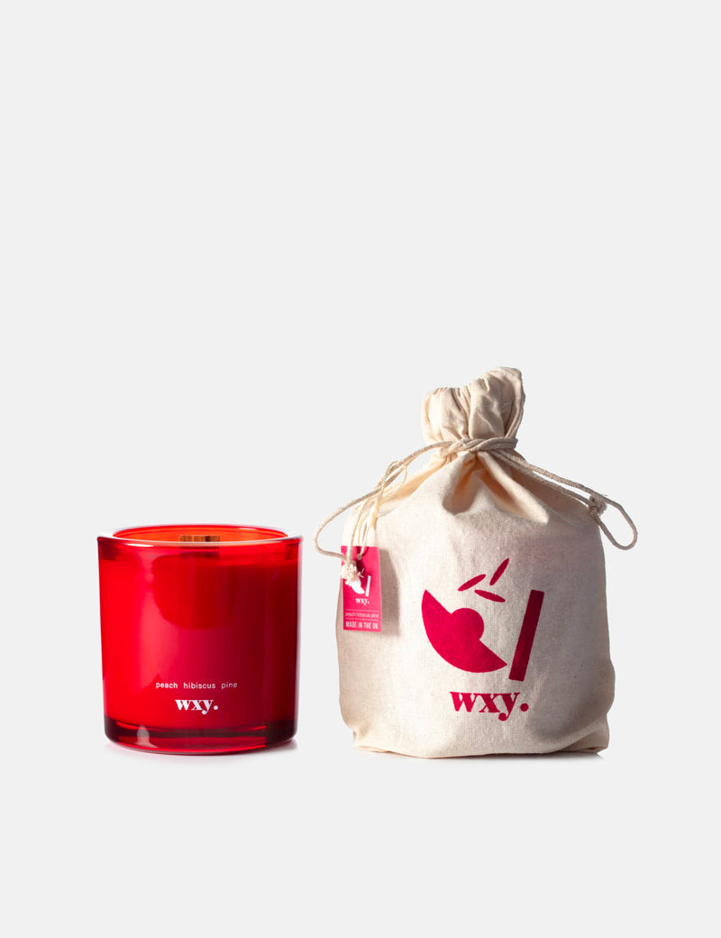 wxy. Roam Candle (12.5 oz) - Peach Hibiscus Pine