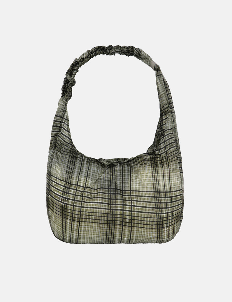 ROA LAKI Packable Knot Bag - Black/Green | Article.