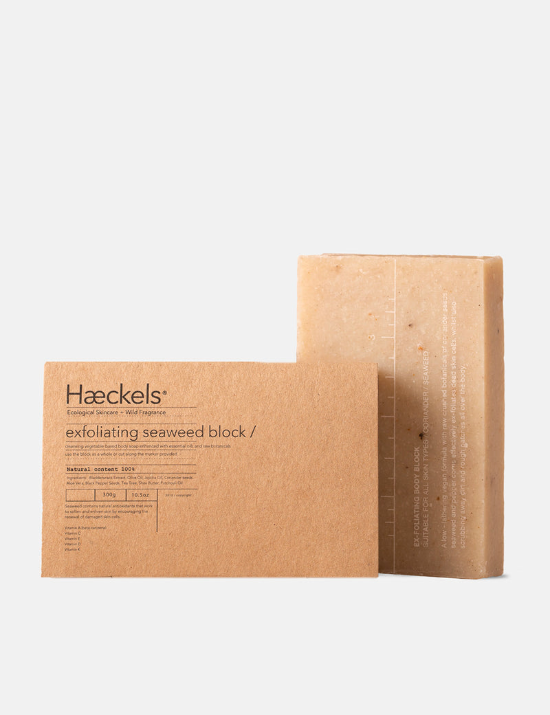 Haeckels Exfoliating Vegan Seaweed Block (320g)