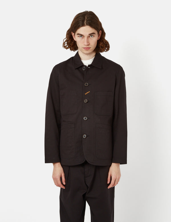Universal Works Veste de Boulanger - Noir