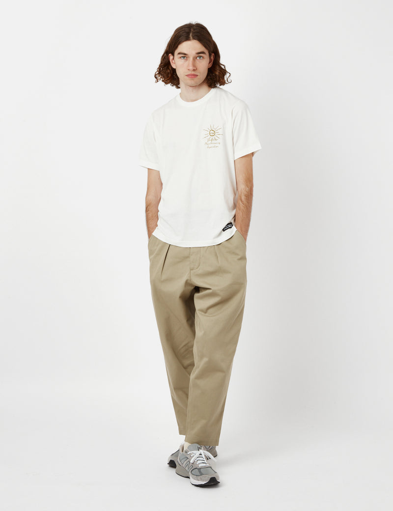 Universal works on sale pleated pant