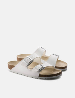 Birkenstock Arizona Leather Sandals (Regular) - White