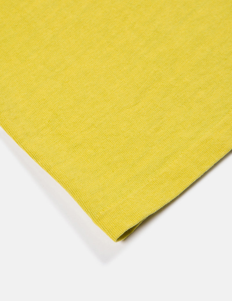 Velva Sheen Pigment Dyed USA Made T-shirt (Pocket) - Gold