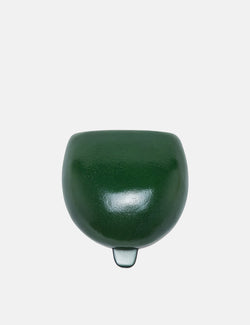Il Bussetto Dome Coin Case (Leather) - Forest Green