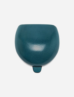 Il Bussetto Dome Coin Case (Leather) - Ocean Blue
