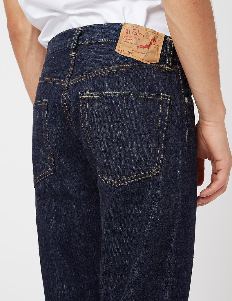 orSlow 107 Ivy League Slim Jeans - One Wash