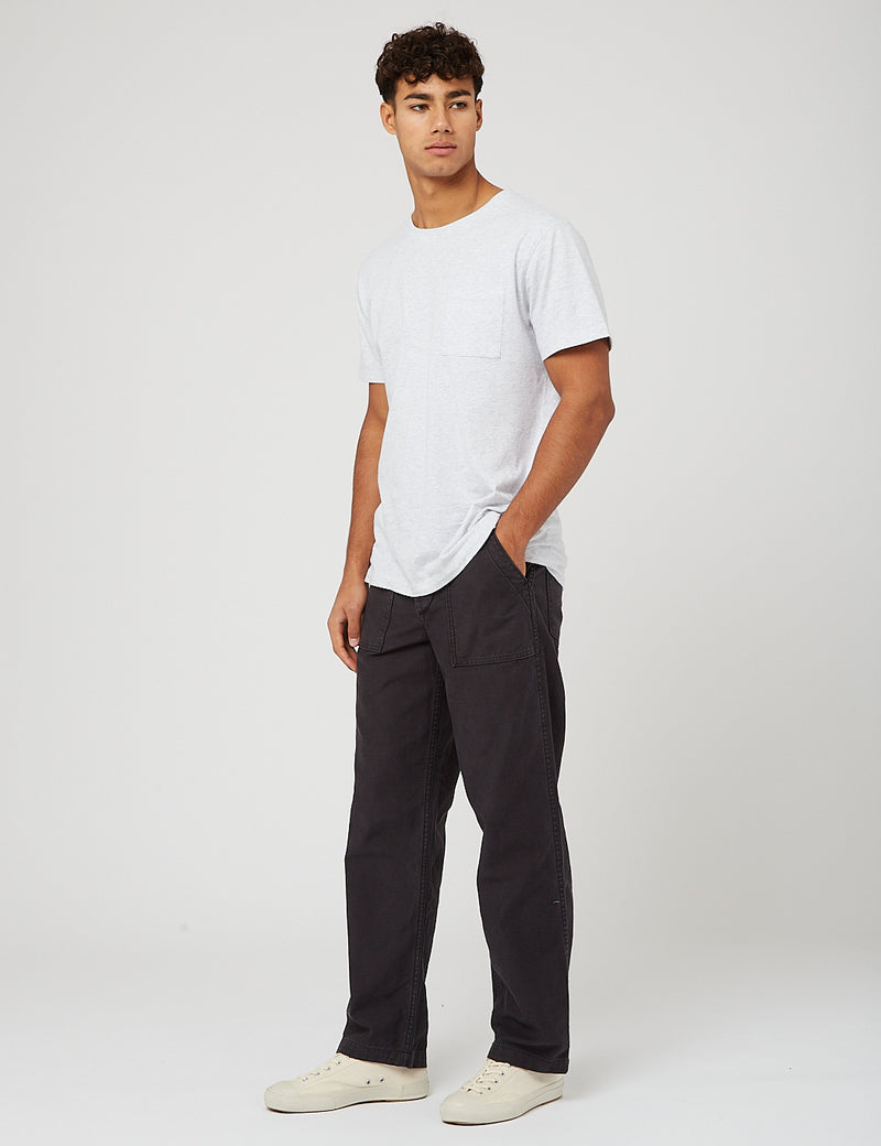 orSlow US Army Fatigue Pants Black Stone Article