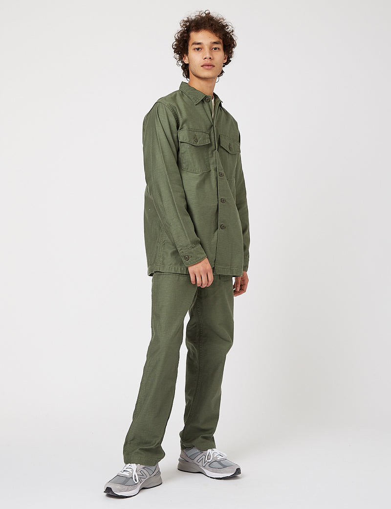 orSlow US Army Shirt - Green