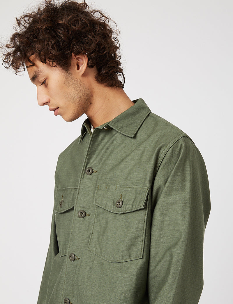 orSlow US Army Shirt - Green