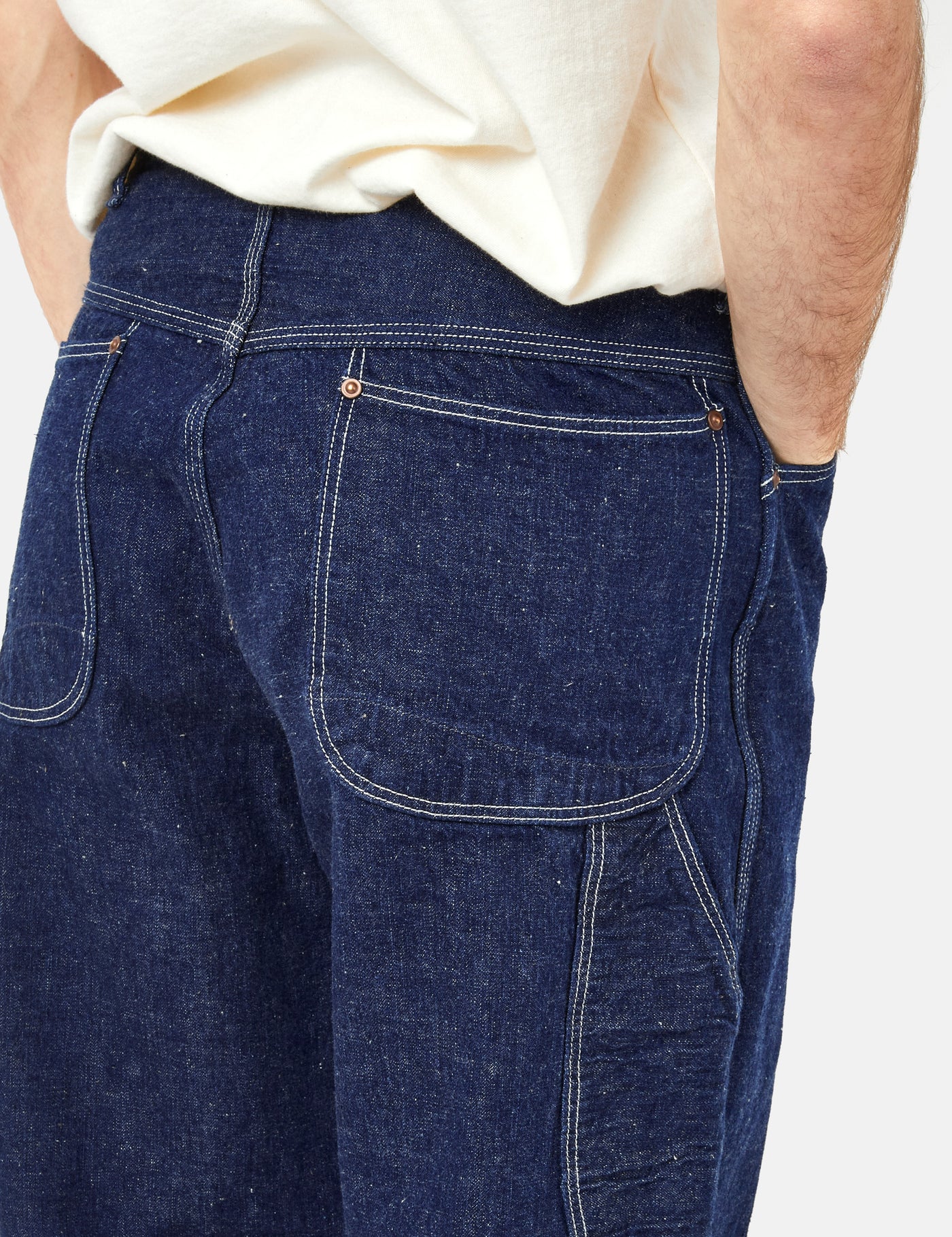 パンツ orSlow PAINTER PANTS ONE WASH 3 Orslow Denim Painter Pants | One Wash | Canoe Club
