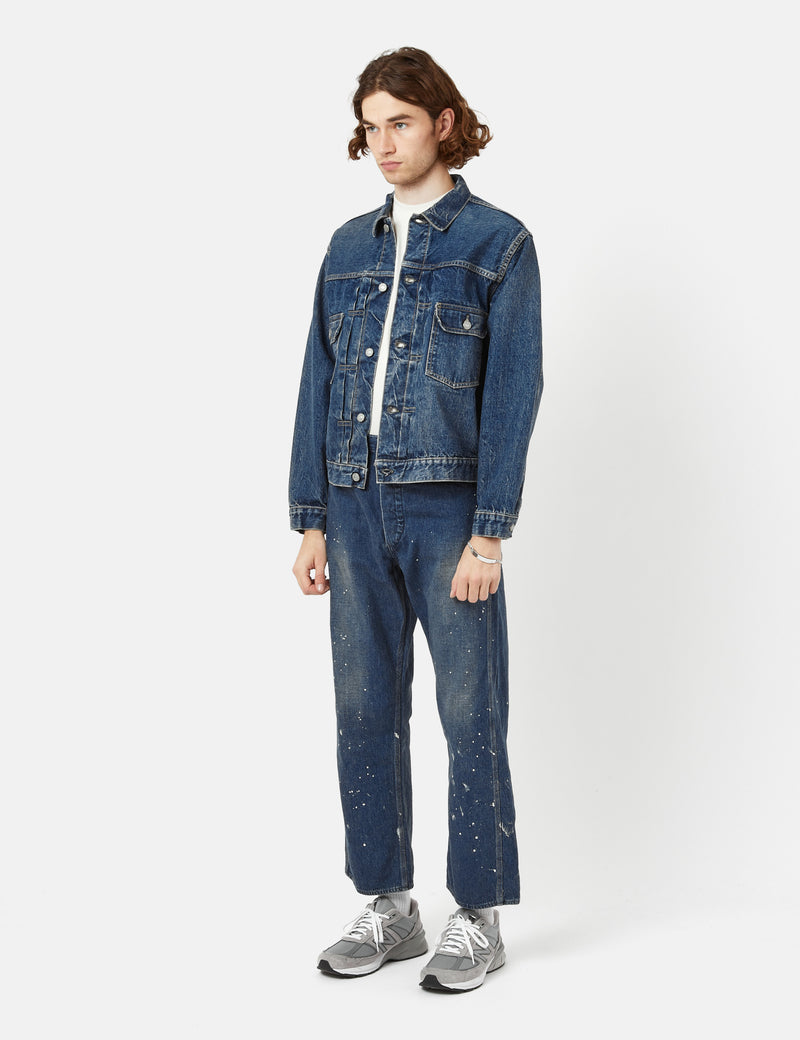 orSlow Painter Pants - 2 Year Wash Paint