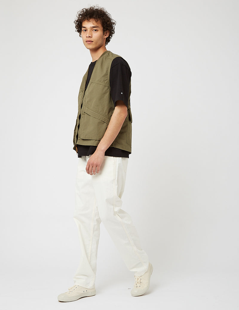 orSlow Utility Vest - Army Green
