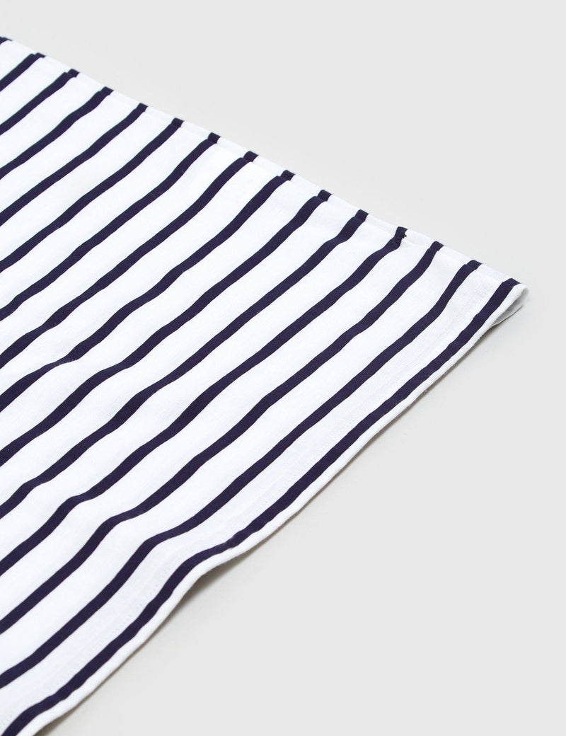 Armor Lux Theviec Breton T-shirt - White/Navy Blue - Article