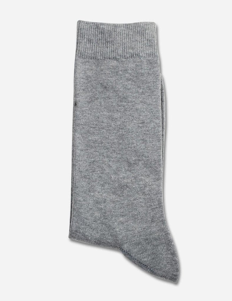 Democratique Solid Socks - Light Grey
