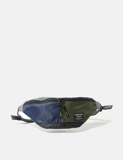 Master-Piece Rush Waist Bag (02220) - Marine/Oliv/Grau