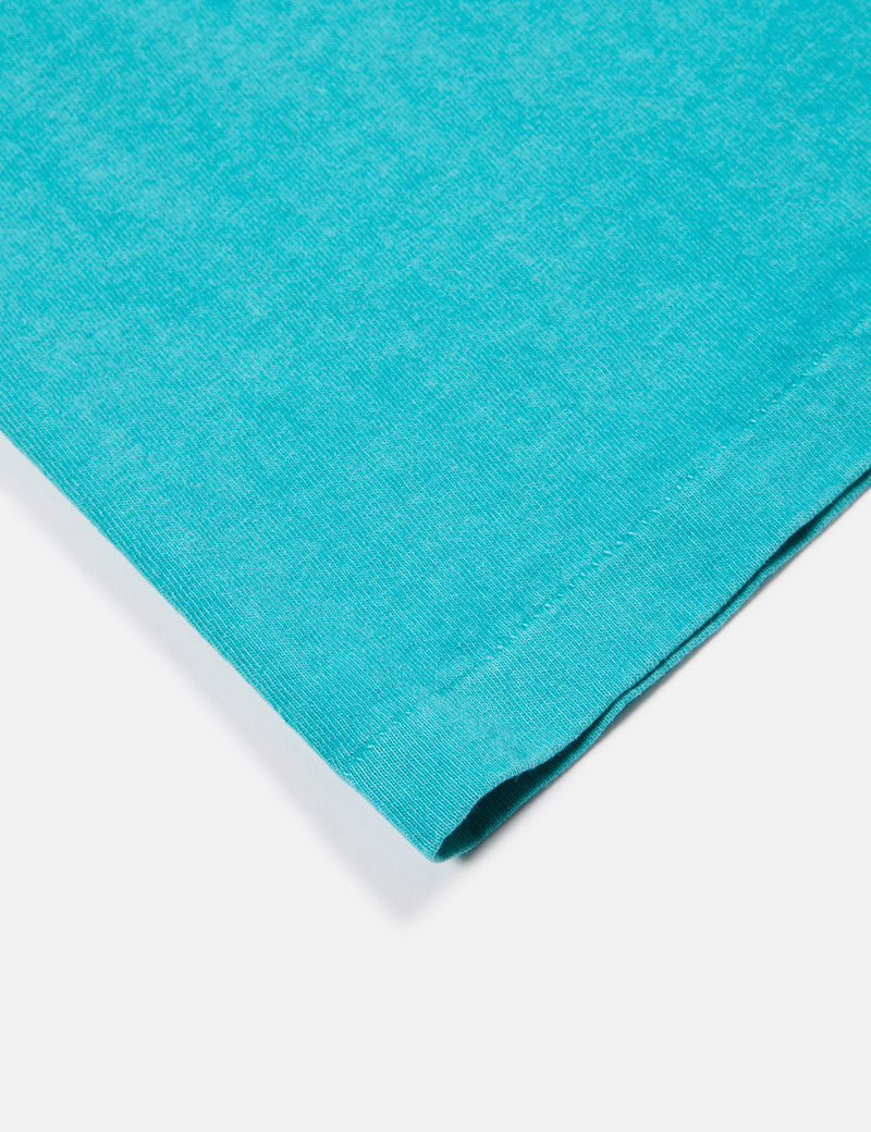 Velva Sheen x Article Pigment Dyed Pocket T-Shirt - Teal