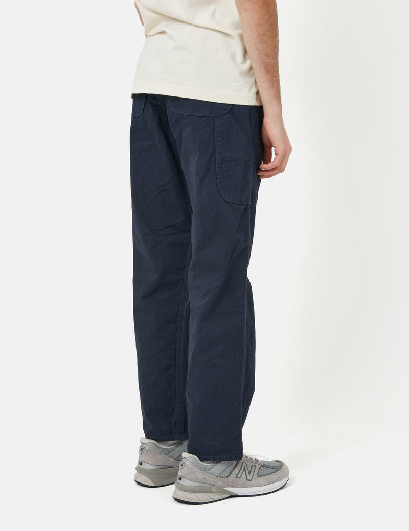 orSlow French Work Pants (Unisex) - Navy Blue