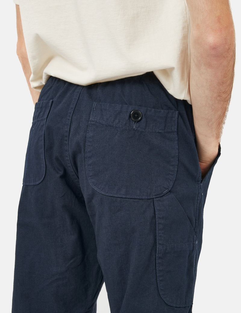 orSlow French Work Pants (Unisex) - Navy Blue