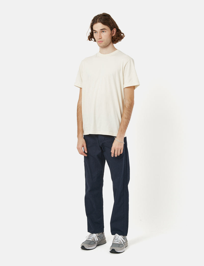 orSlow French Work Pants (Unisex) - Navy Blue