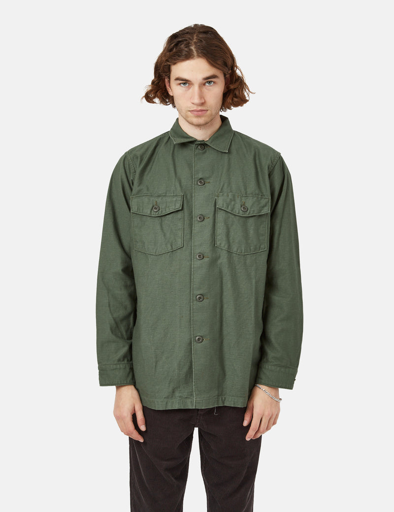 orSlow US Army Shirt - Green