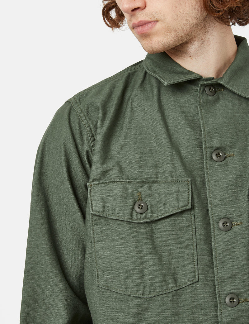 orSlow US Army Shirt - Green
