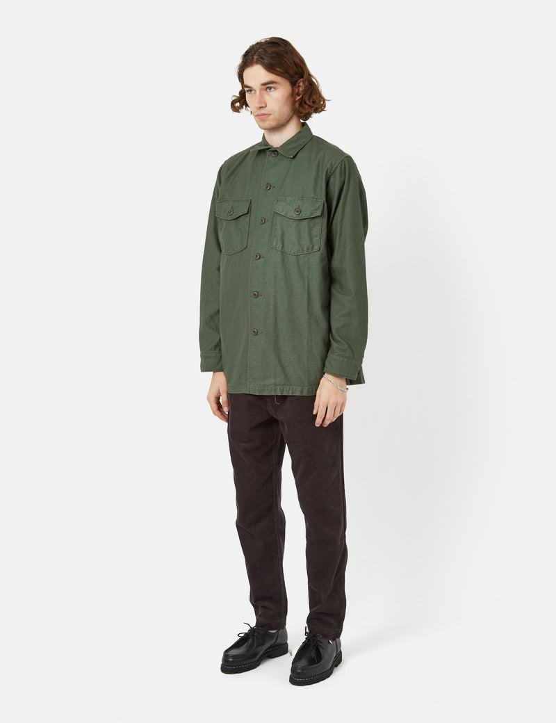 orSlow US Army Shirt - Green