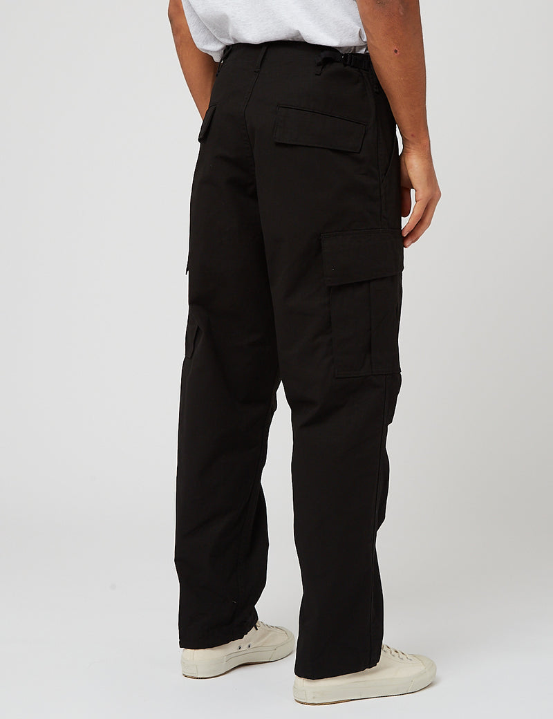 orSlow Vintage Fit 6 Pocket Cargo Pant - Black
