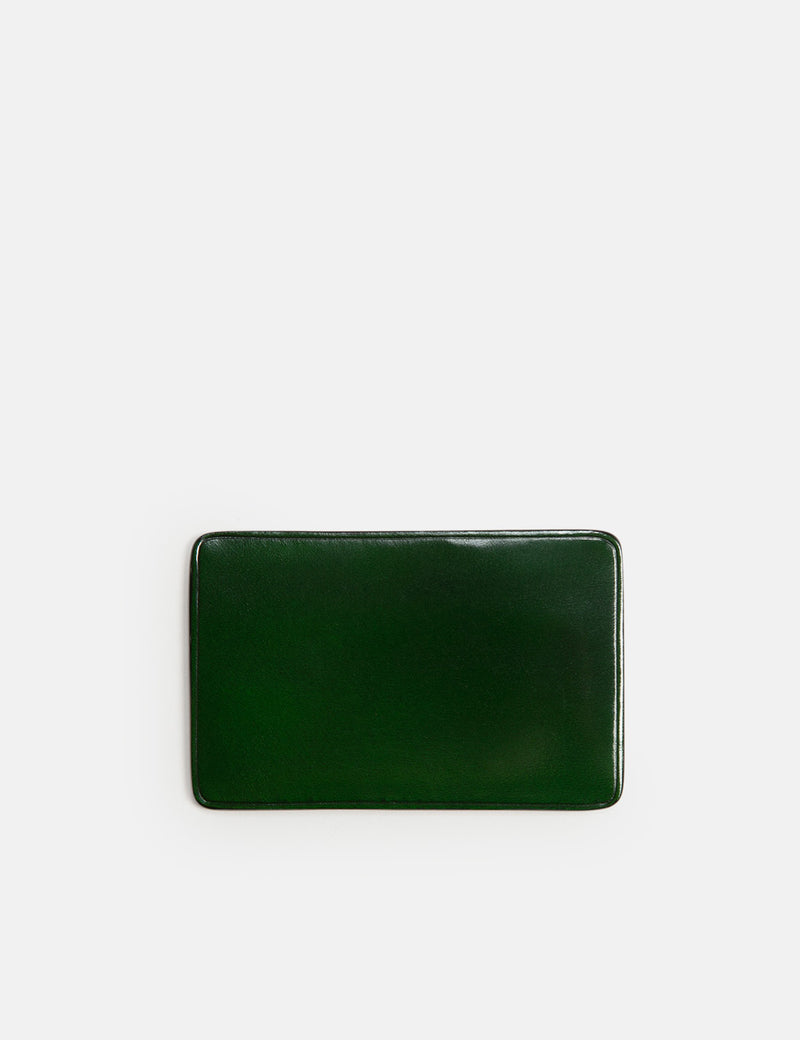 Il Bussetto Card Holder Slim-Line (Leather) - Forest Green
