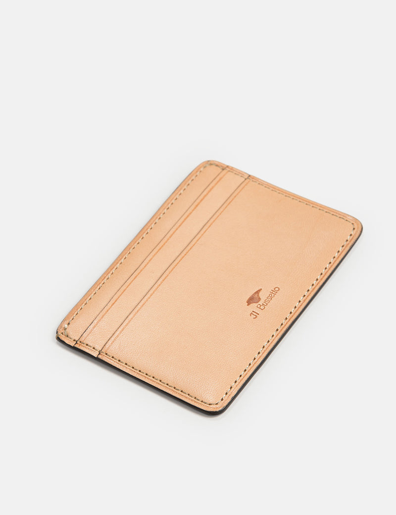 Il Bussetto Small Card Holder (Leather) - Bordeaux