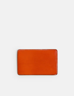 Il Bussetto Card Holder Slim-Line (Leather) - Orange