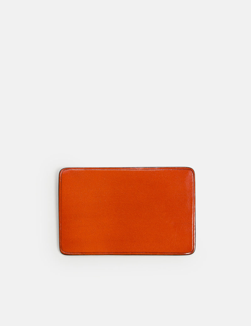 Il Bussetto Card Holder Slim-Line (Leather) - Orange