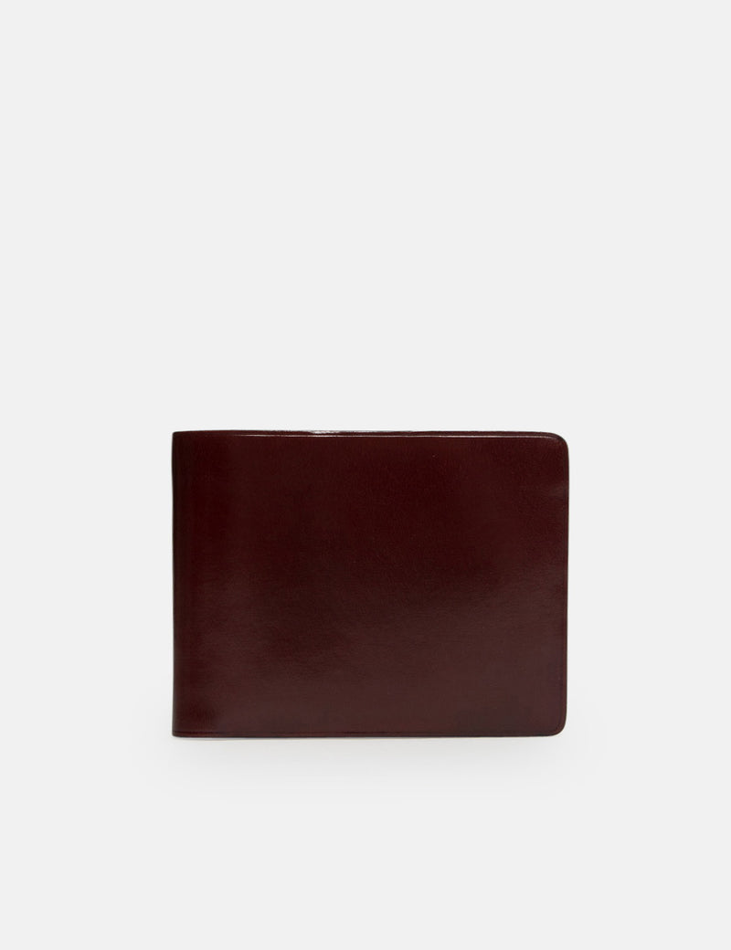 Il Bussetto Bi-Fold Wallet (Leather) - Bordeaux
