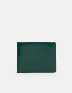 Il Bussetto Bi-Fold Wallet (Leather) - Evergreen