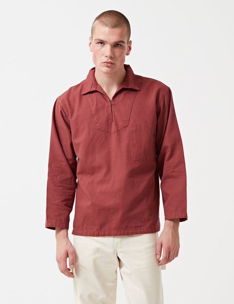 Armor Lux Heritage Smock Jacket - Rust - Article