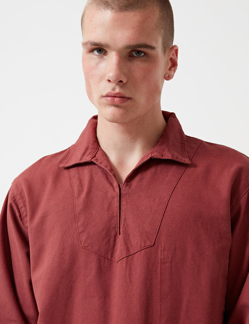 Armor Lux Heritage Smock Jacket - Rust - Article
