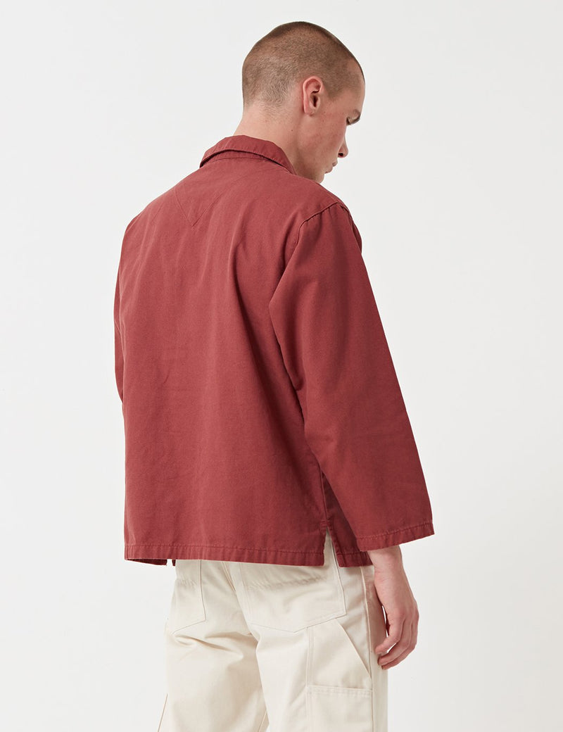 Armor Lux Heritage Smock Jacket - Rust - Article