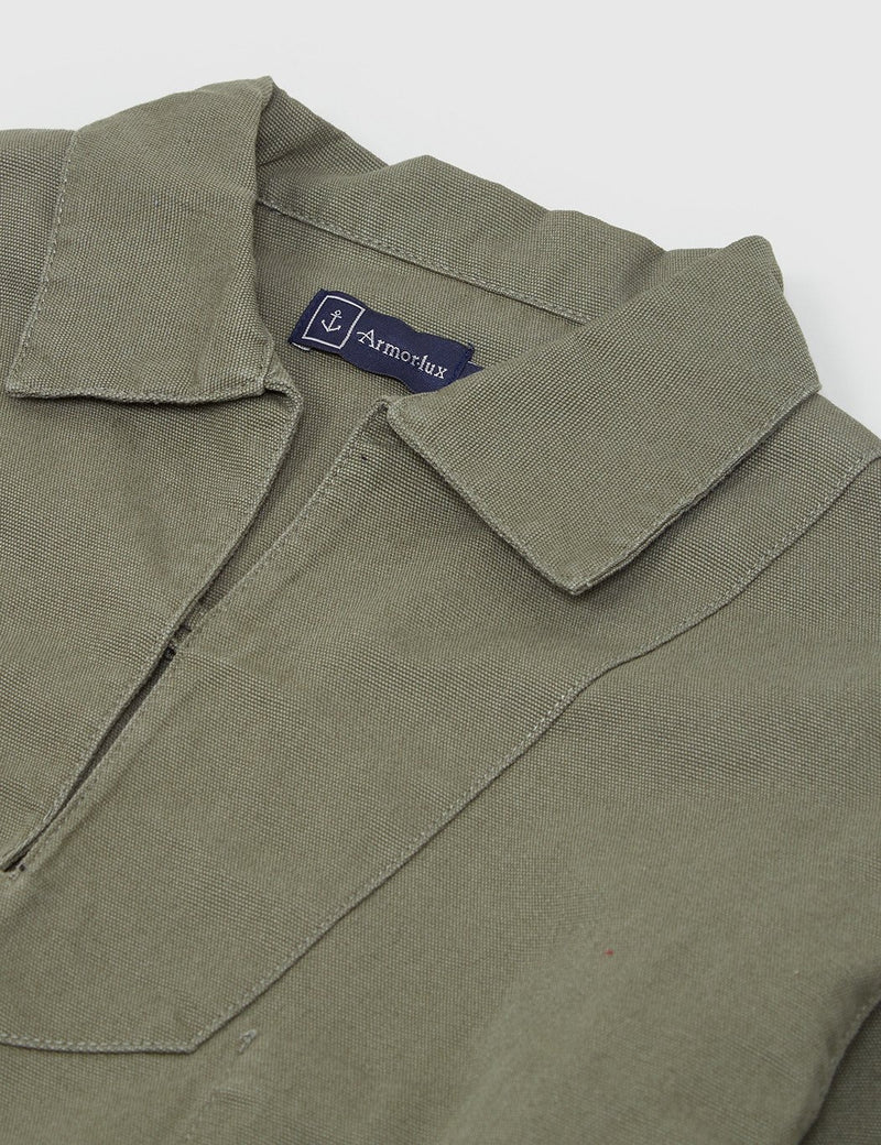 Armor Lux Heritage Smock Jacket - Orto Green - Article