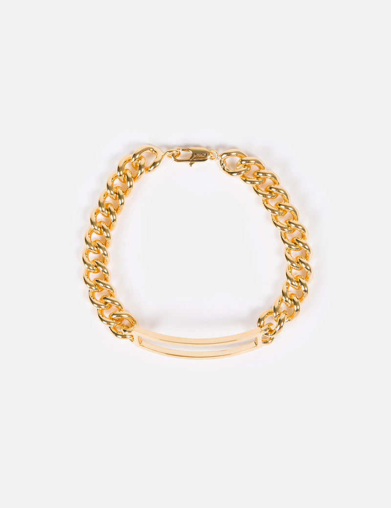 A.P.C. Leo Curb Bracelet - Gold