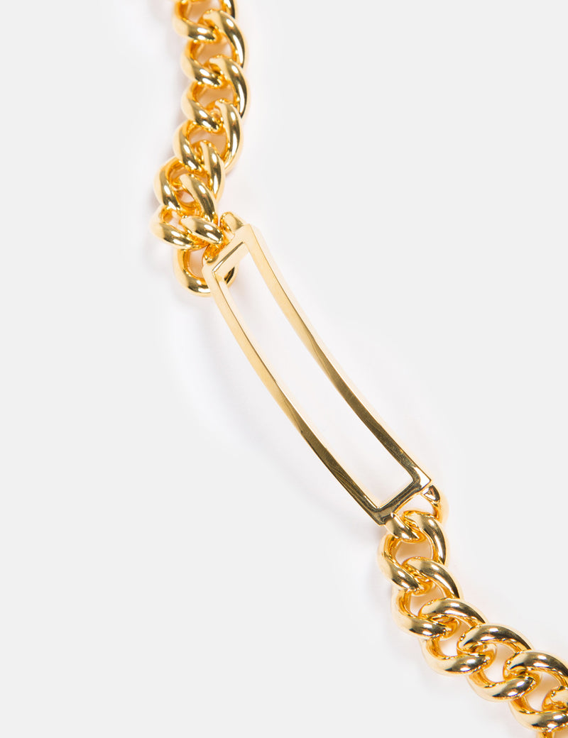 A.P.C. Leo Curb Bracelet - Gold