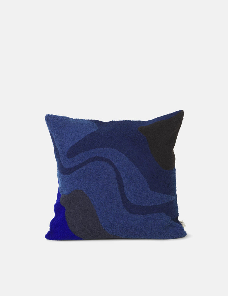 Ferm Living Vista Cushion - Dark Navy