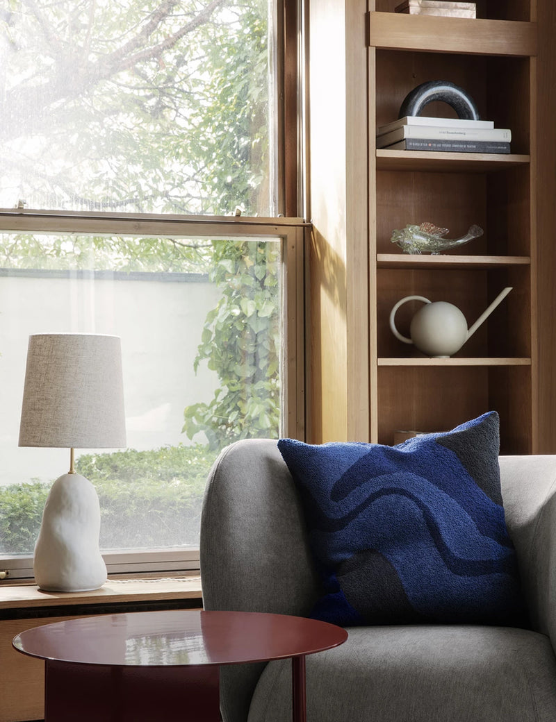 Ferm Living Vista Cushion - Dark Navy