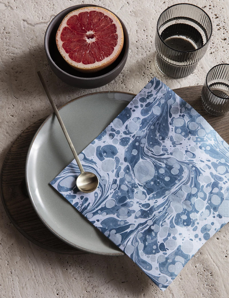 Ferm Living Ripple Glass Set of 4 (Small) - Smoked Grey