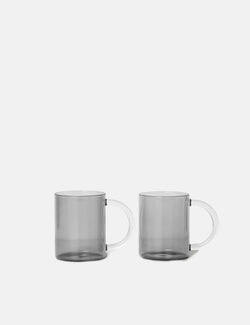 Ferm Living Still Mug (Set of 2) - Smoked Grey