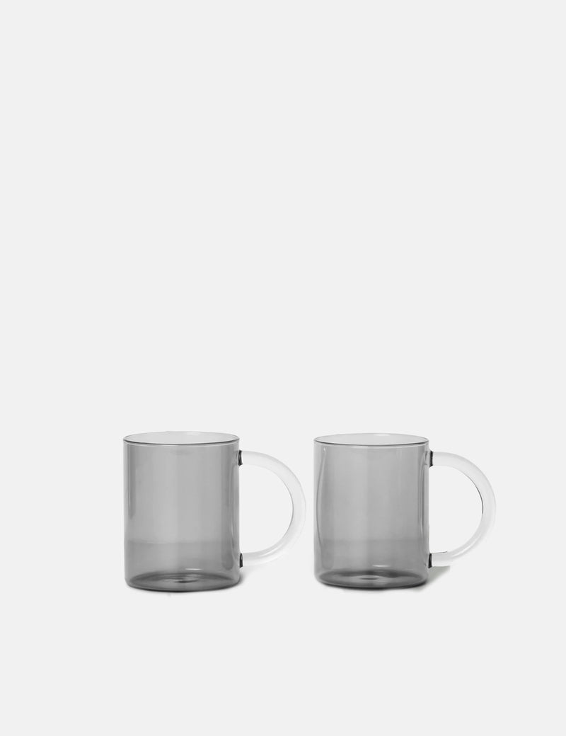 Ferm Living Still Mug (Set of 2) - Smoked Grey
