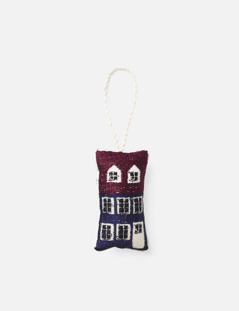 Ferm Living Copenhagen Embroidered Ornament - Nyhavn