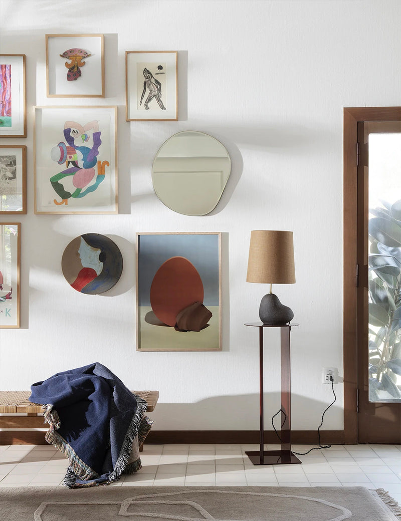 Ferm Living Pond Mirror（小）-真鍮