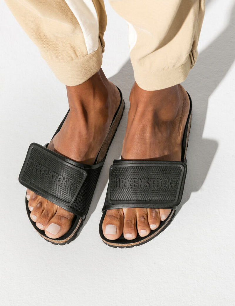 Birkenstock Tema Slide (Micro Fibre) - Black