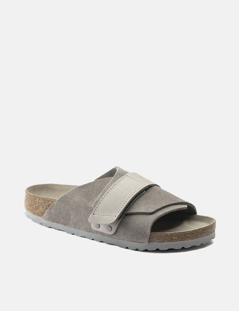 Birkenstock Kyoto (Nubuck) - Stone Coin Grey